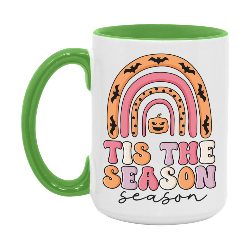 Funny Halloween Coffee Mug, White Ceramic Halloween Coffee Cup 11Oz Or 15Oz