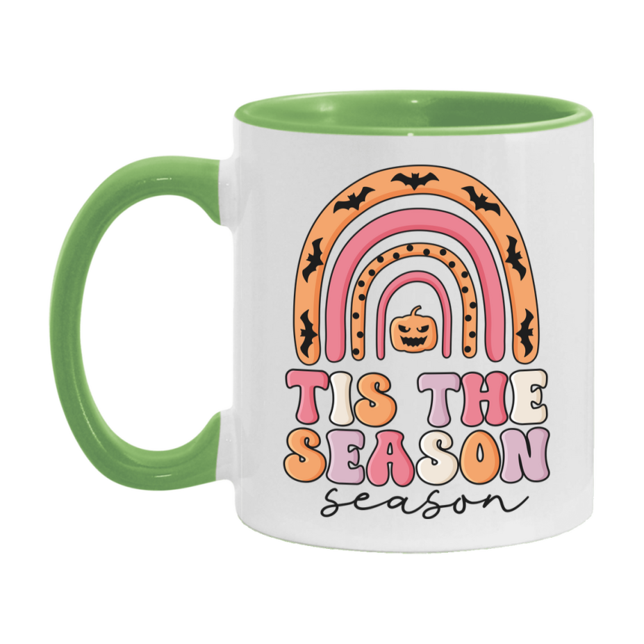 Funny Halloween Coffee Mug, White Ceramic Halloween Coffee Cup 11Oz Or 15Oz