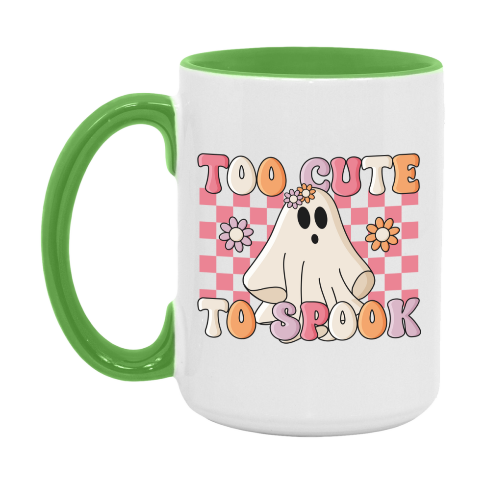 Funny Halloween Coffee Mug, White Ceramic Halloween Coffee Cup 11Oz Or 15Oz