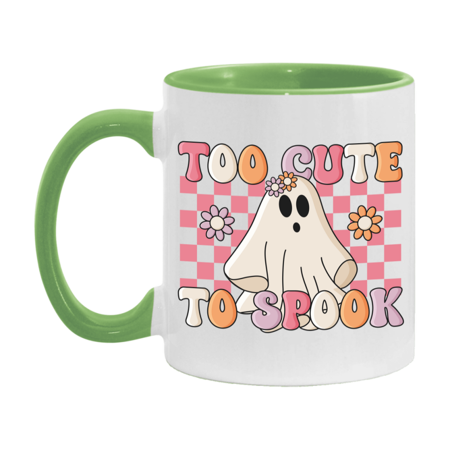 Funny Halloween Coffee Mug, White Ceramic Halloween Coffee Cup 11Oz Or 15Oz