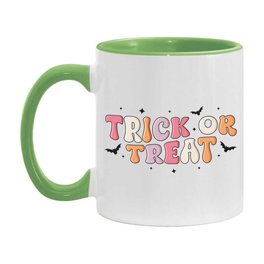 Funny Halloween Coffee Mug, White Ceramic Halloween Coffee Cup 11Oz Or 15Oz