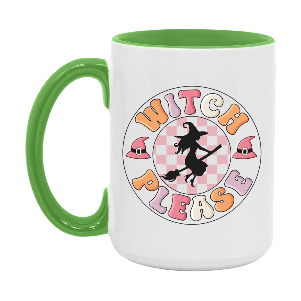 Funny Halloween Coffee Mug, White Ceramic Halloween Coffee Cup 11Oz Or 15Oz