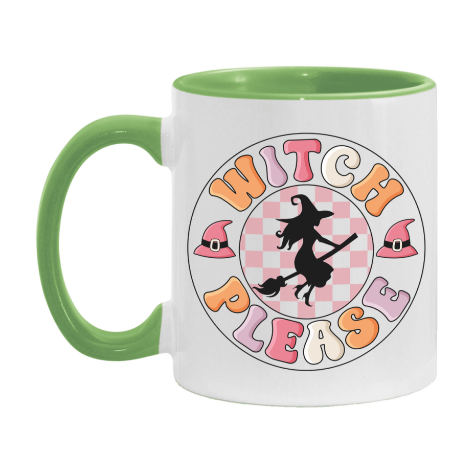 Funny Halloween Coffee Mug, White Ceramic Halloween Coffee Cup 11Oz Or 15Oz