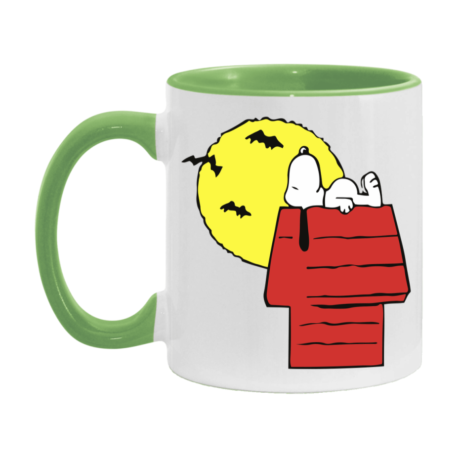 Peanuts Snoopy Halloween Mug, Snoopy Coffee Cup, Cute Halloween Coffee Mug, 11Oz Or 15Oz Ceramic