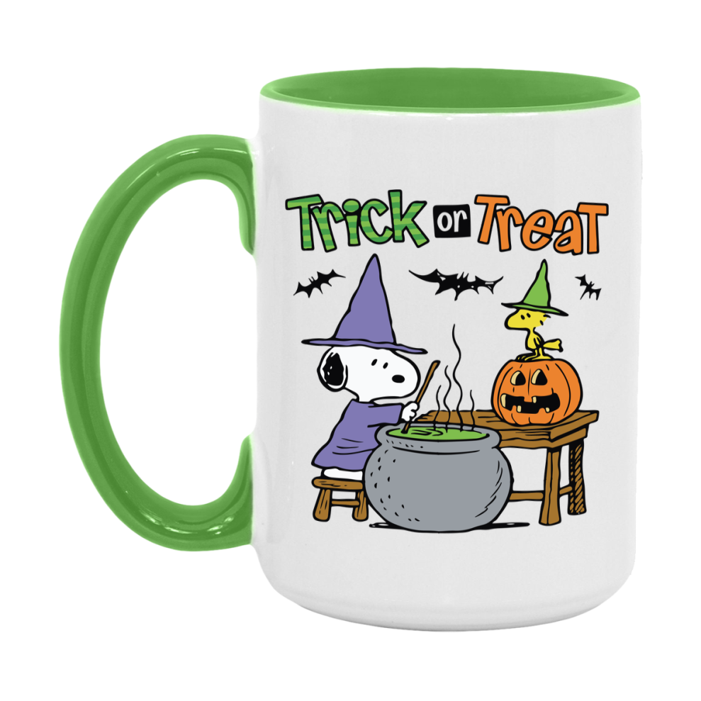 Peanuts Snoopy Halloween Mug, Snoopy Coffee Cup, Cute Halloween Coffee Mug, 11Oz Or 15Oz Ceramic