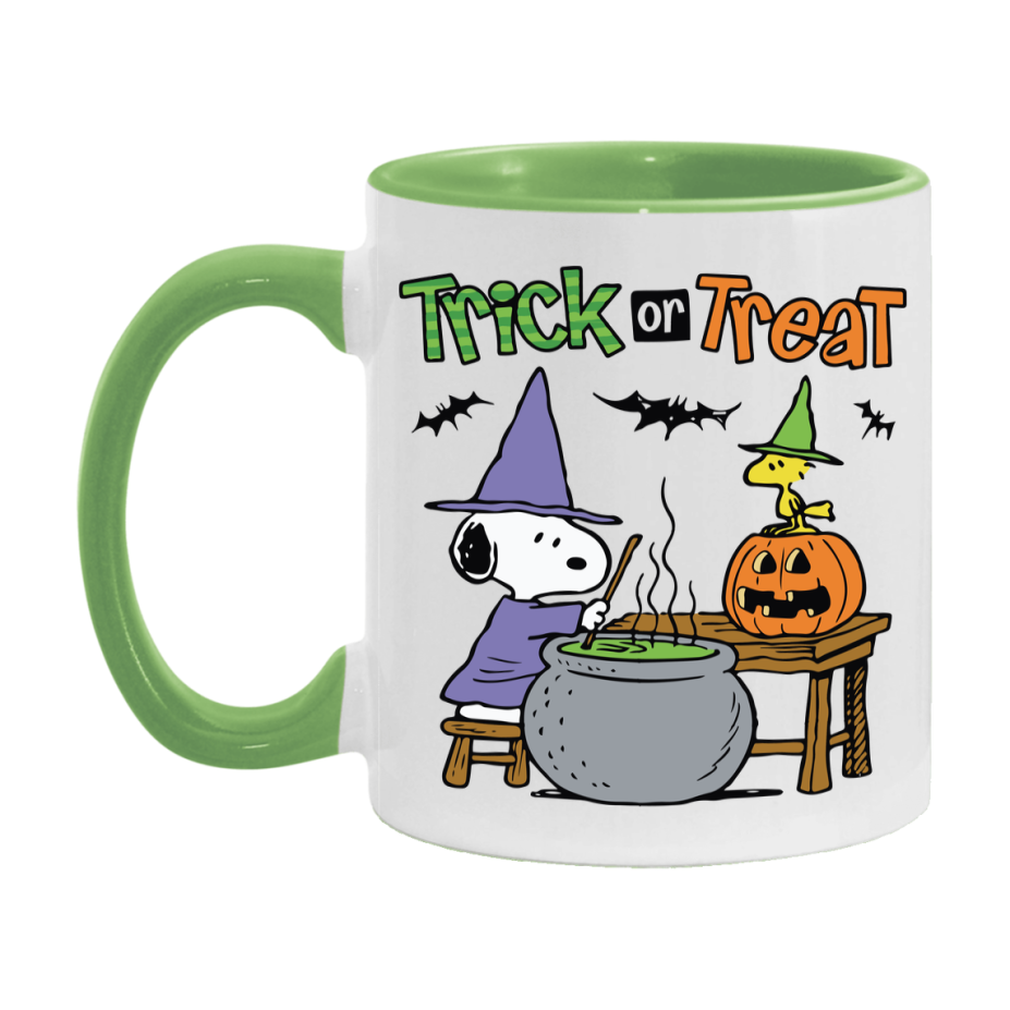 Peanuts Snoopy Halloween Mug, Snoopy Coffee Cup, Cute Halloween Coffee Mug, 11Oz Or 15Oz Ceramic