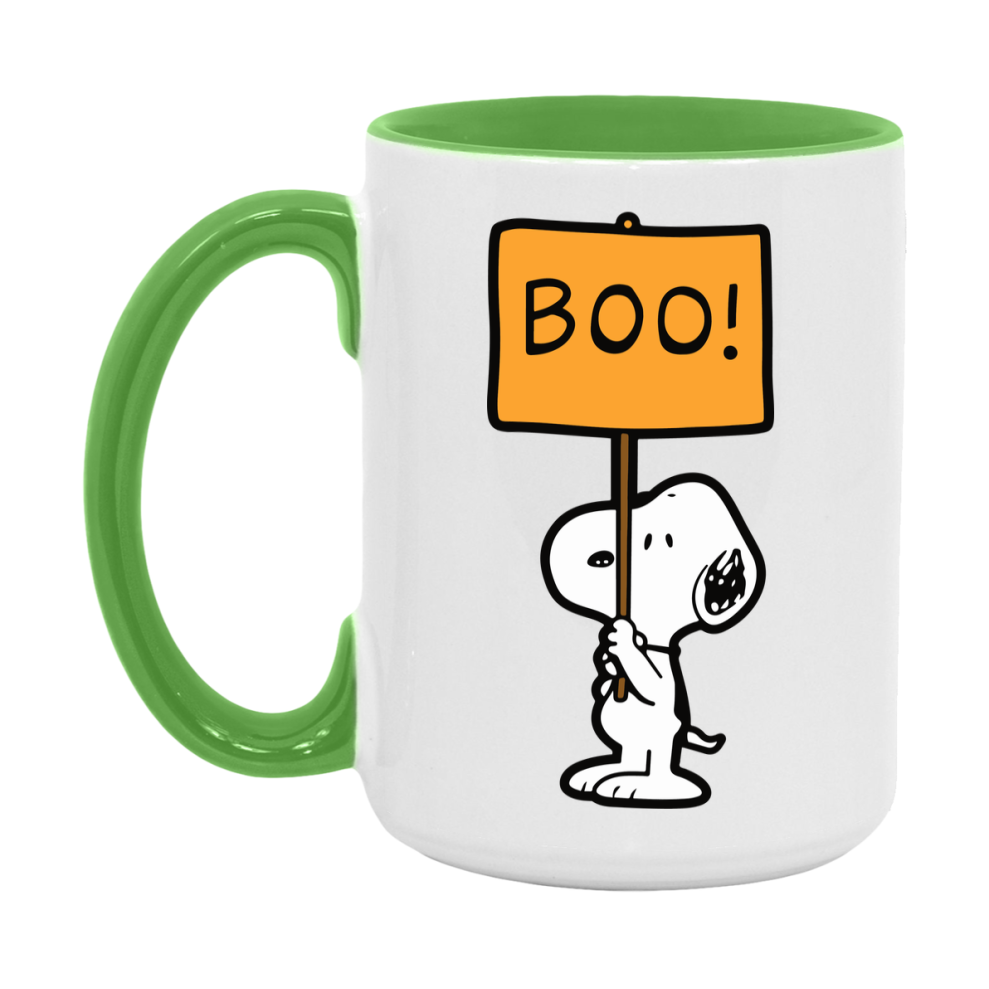 Peanuts Snoopy Halloween Mug, Snoopy Coffee Cup, Cute Halloween Coffee Mug, 11Oz Or 15Oz Ceramic