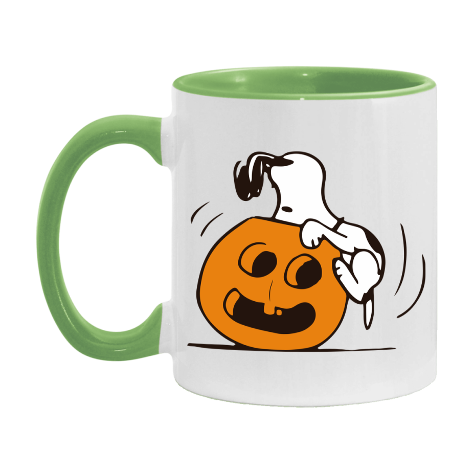 Peanuts Snoopy Halloween Mug, Snoopy Coffee Cup, Cute Halloween Coffee Mug, 11Oz Or 15Oz Ceramic