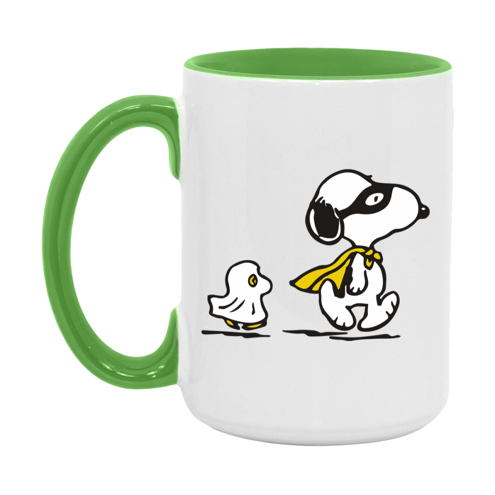 Peanuts Snoopy Halloween Mug, Snoopy Coffee Cup, Cute Halloween Coffee Mug, 11Oz Or 15Oz Ceramic