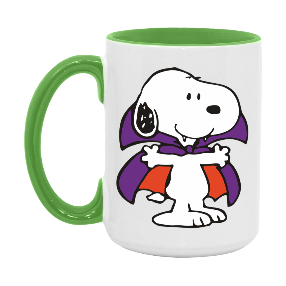 Peanuts Snoopy Halloween Mug, Snoopy Coffee Cup, Cute Halloween Coffee Mug, 11Oz Or 15Oz Ceramic