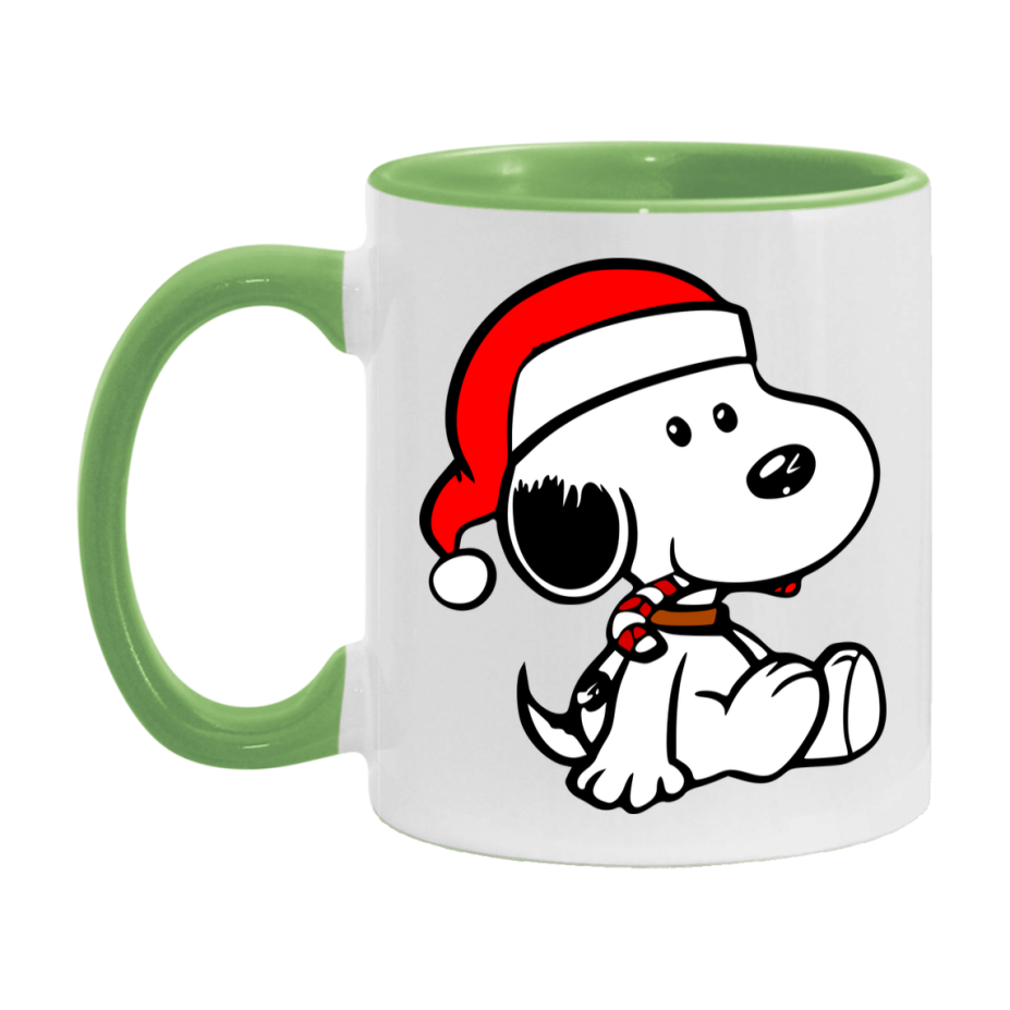Peanuts Gang Christmas Mug, Snoopy Charlie Brown Holiday Coffee Cup, Ceramic Christmas Mug 11Oz Or 15Oz