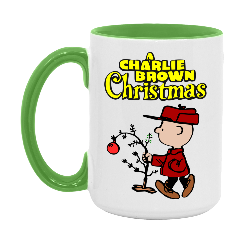 Peanuts Gang Christmas Mug, Snoopy Charlie Brown Holiday Coffee Cup, Ceramic Christmas Mug 11Oz Or 15Oz