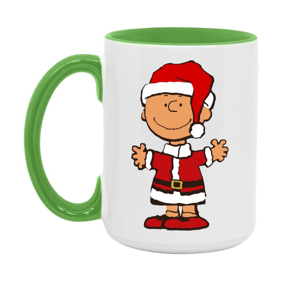Peanuts Gang Christmas Mug, Snoopy Charlie Brown Holiday Coffee Cup, Ceramic Christmas Mug 11Oz Or 15Oz