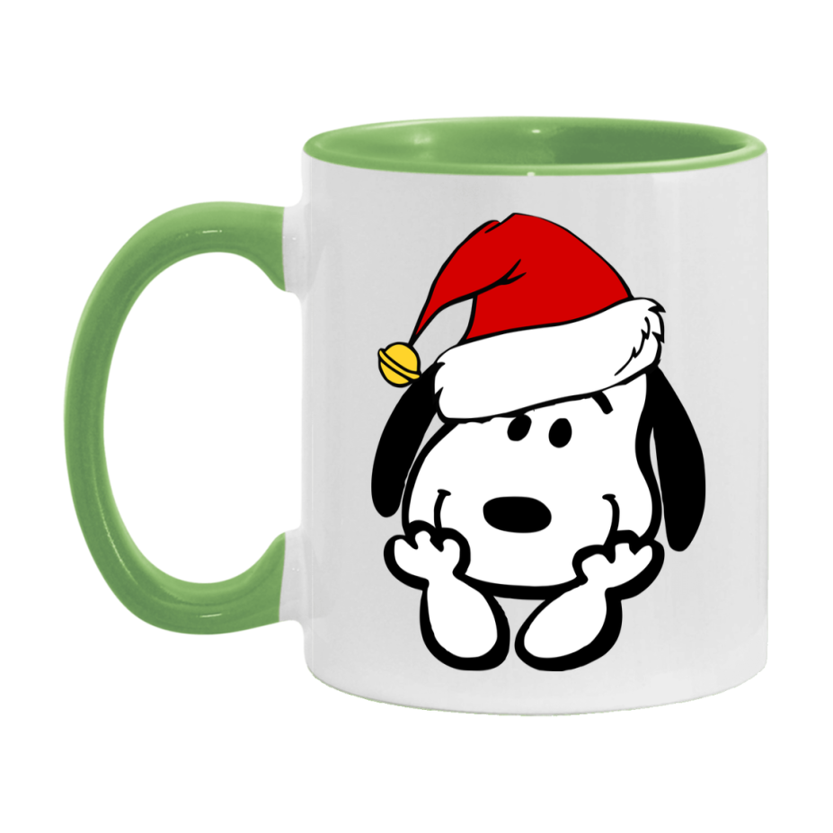 Peanuts Gang Christmas Mug, Snoopy Charlie Brown Holiday Coffee Cup, Ceramic Christmas Mug 11Oz Or 15Oz