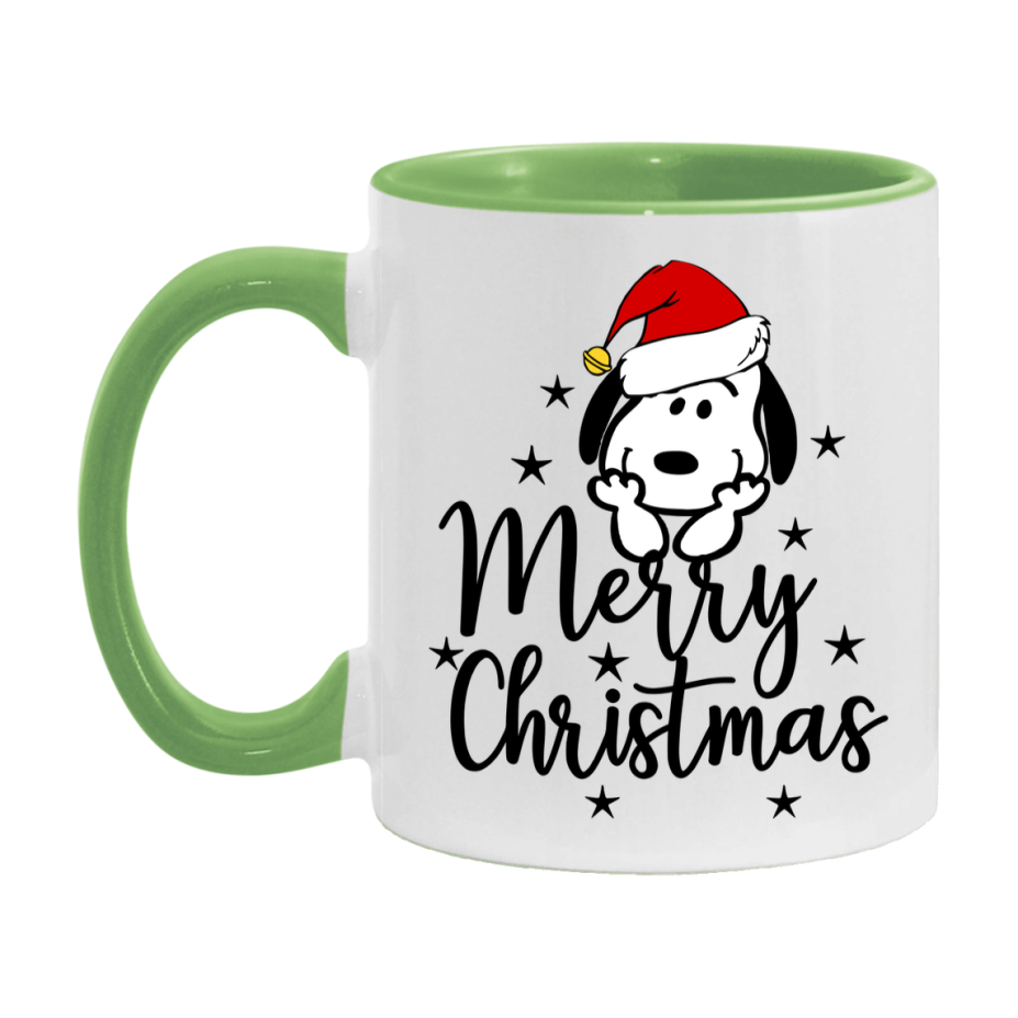 Peanuts Gang Christmas Mug, Snoopy Charlie Brown Holiday Coffee Cup, Ceramic Christmas Mug 11Oz Or 15Oz