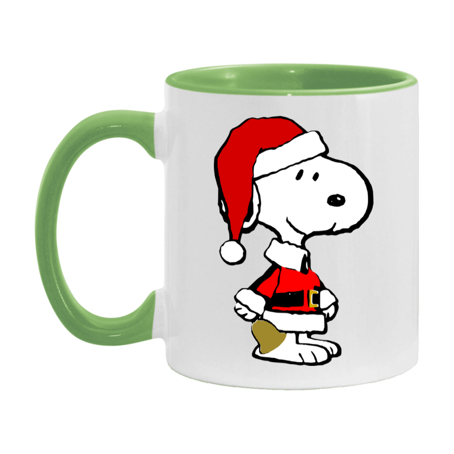 Peanuts Gang Christmas Mug, Snoopy Charlie Brown Holiday Coffee Cup, Ceramic Christmas Mug 11Oz Or 15Oz
