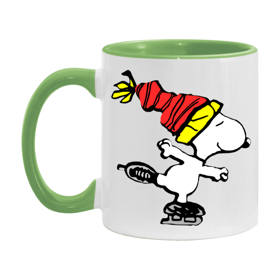 Peanuts Gang Christmas Mug, Snoopy Charlie Brown Holiday Coffee Cup, Ceramic Christmas Mug 11Oz Or 15Oz