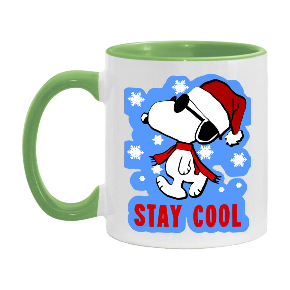 Peanuts Gang Christmas Mug, Snoopy Charlie Brown Holiday Coffee Cup, Ceramic Christmas Mug 11Oz Or 15Oz
