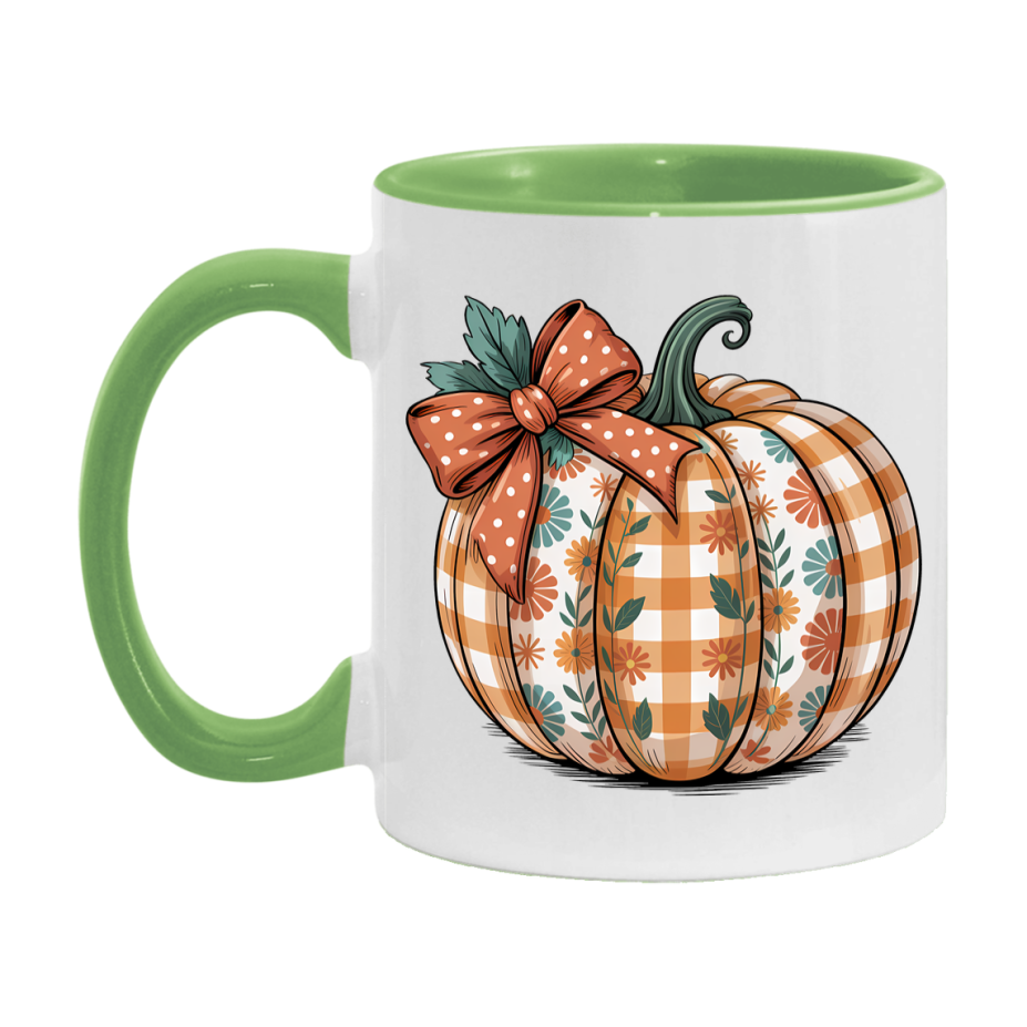 In Love With Fall Coffee Mug, Cozy Cute Autumn Coffee Cup, 11Oz Or 15Oz White Ceramic Mug