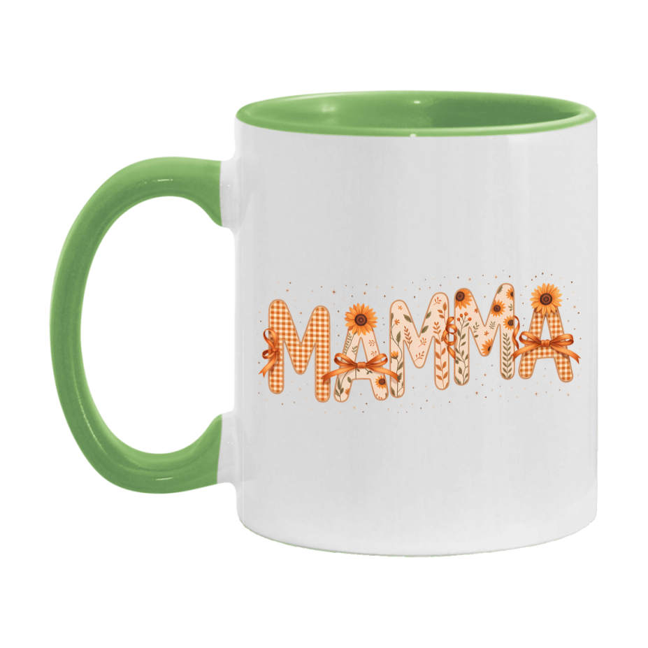 In Love With Fall Coffee Mug, Cozy Cute Autumn Coffee Cup, 11Oz Or 15Oz White Ceramic Mug