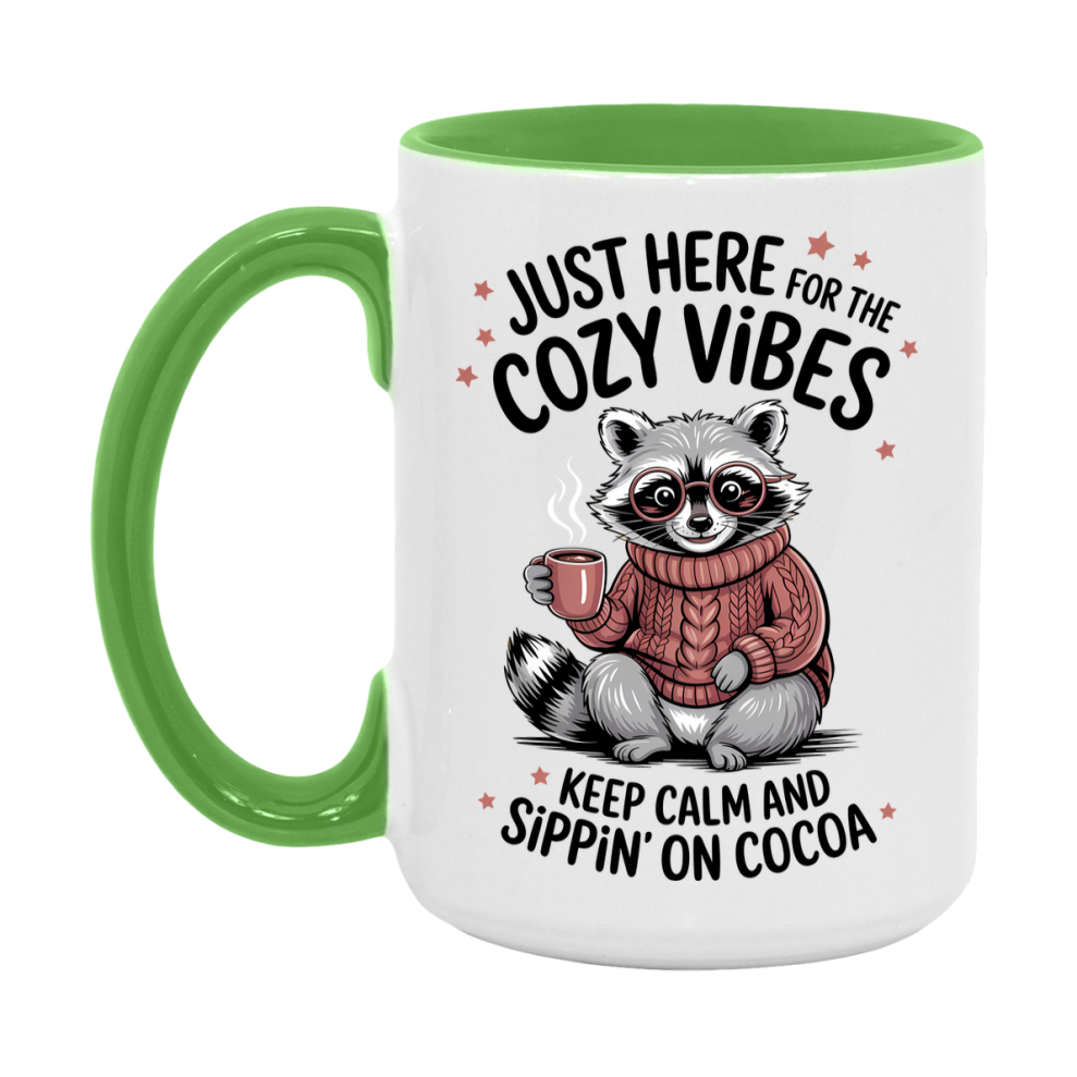 In Love With Fall Coffee Mug, Cozy Cute Autumn Coffee Cup, 11Oz Or 15Oz White Ceramic Mug