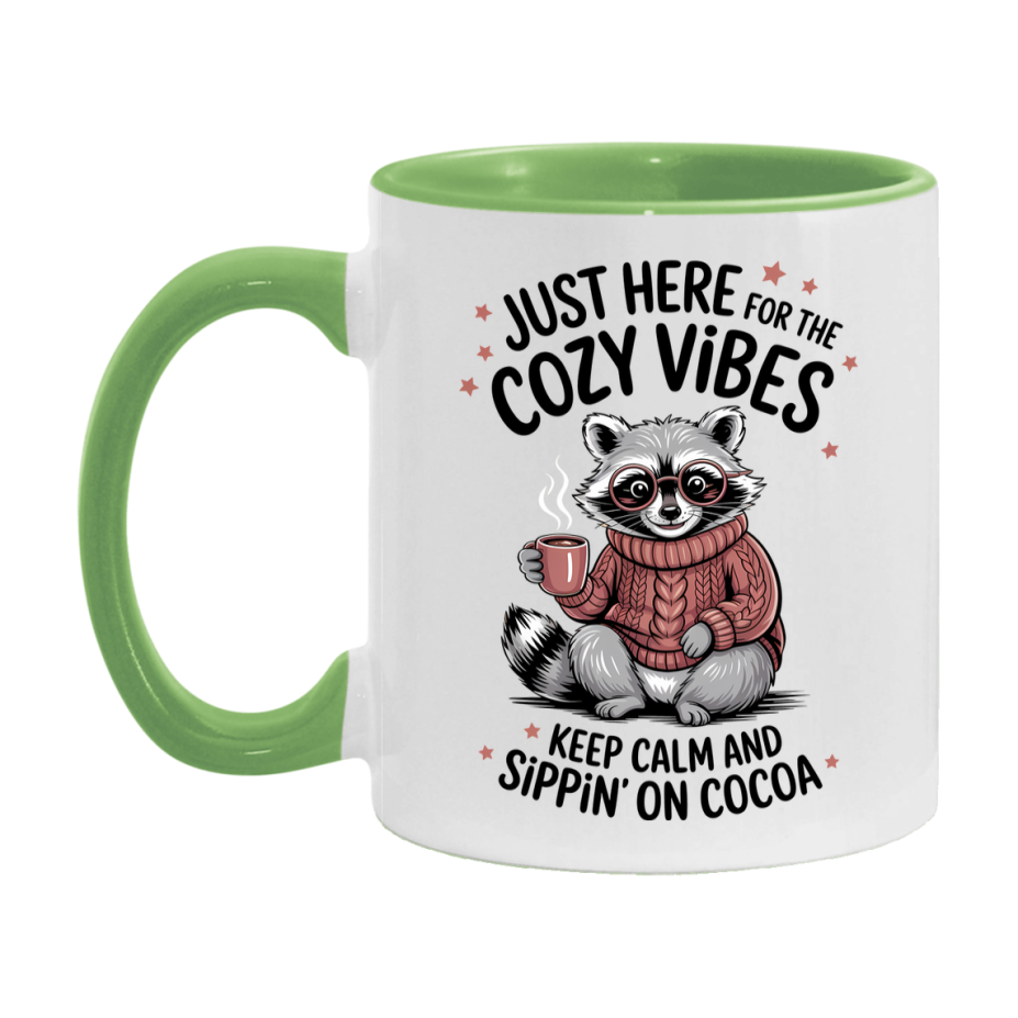 In Love With Fall Coffee Mug, Cozy Cute Autumn Coffee Cup, 11Oz Or 15Oz White Ceramic Mug