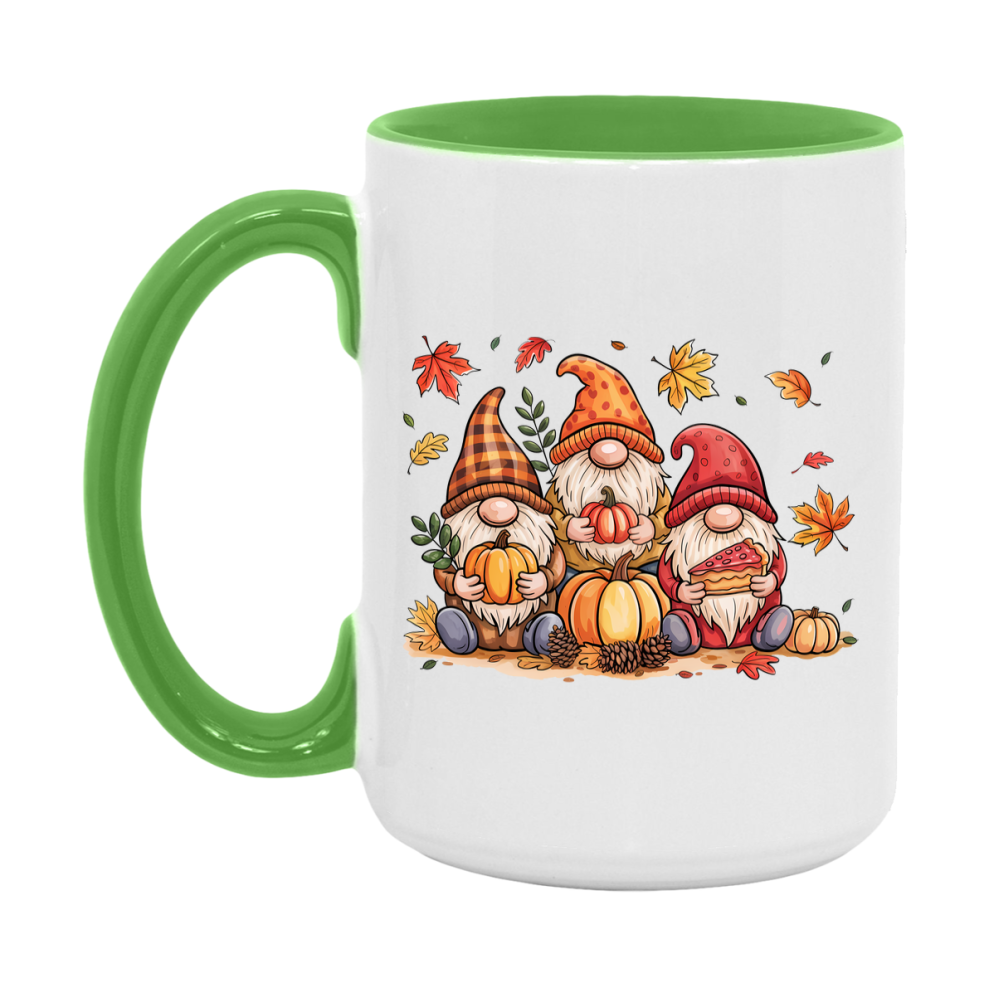 In Love With Fall Coffee Mug, Cozy Cute Autumn Coffee Cup, 11Oz Or 15Oz White Ceramic Mug