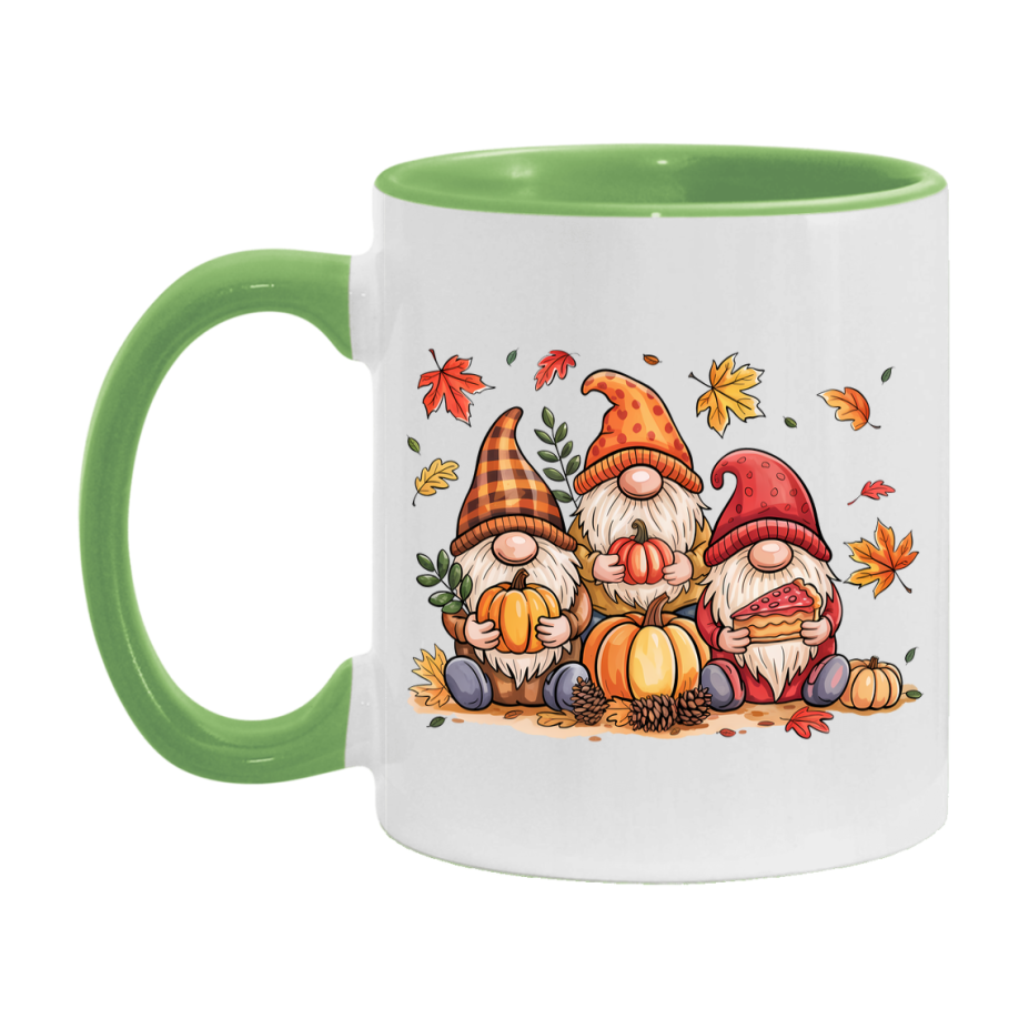 In Love With Fall Coffee Mug, Cozy Cute Autumn Coffee Cup, 11Oz Or 15Oz White Ceramic Mug
