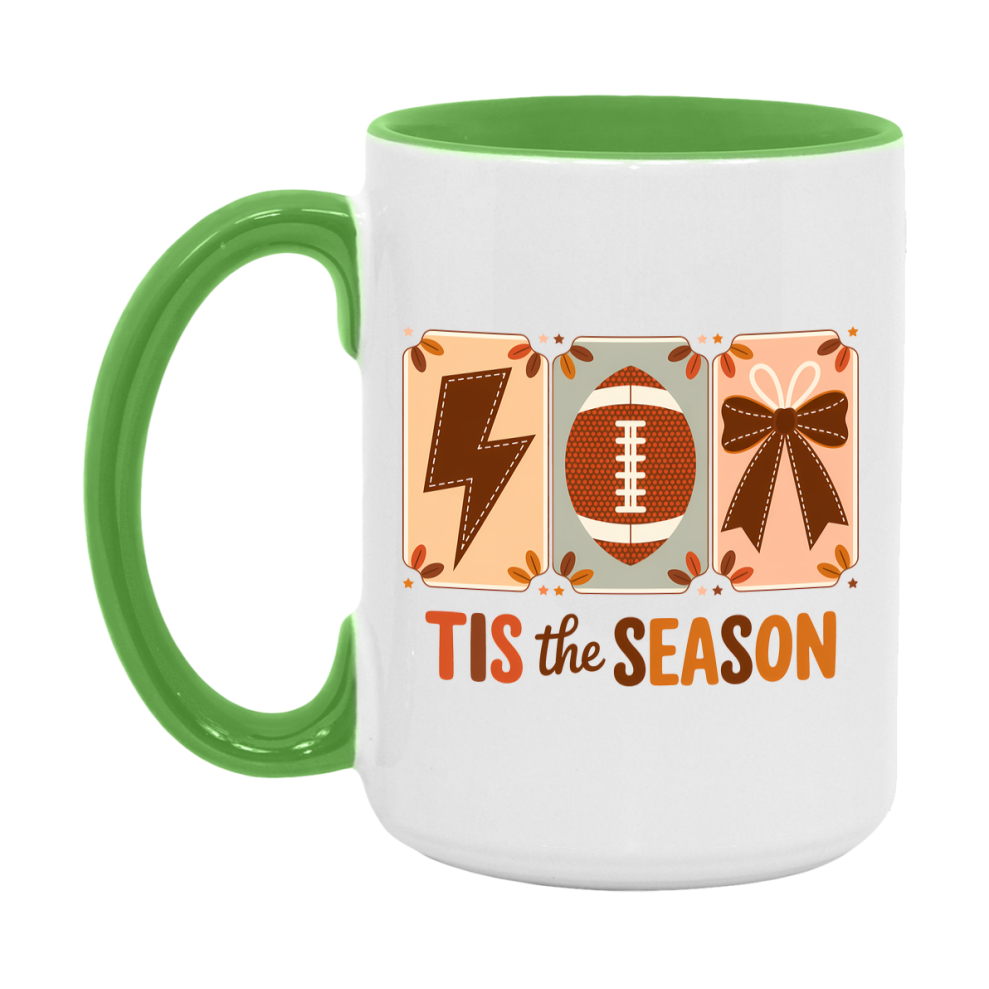 In Love With Fall Coffee Mug, Cozy Cute Autumn Coffee Cup, 11Oz Or 15Oz White Ceramic Mug