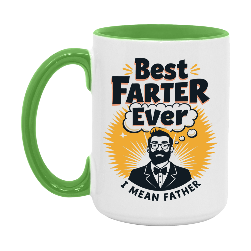 Dad Joke Coffee Mug, Funny Coffee Mug Gift For Dad, 11Oz Or 15Oz White Ceramic Cup