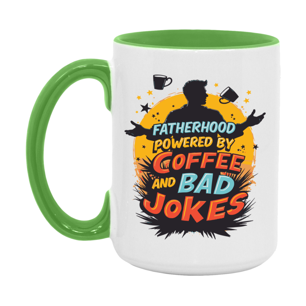 Dad Joke Coffee Mug, Funny Coffee Mug Gift For Dad, 11Oz Or 15Oz White Ceramic Cup