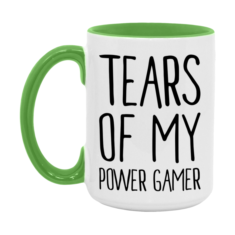 Dnd Dragon Masters Mug, Tears Of My Power Gamer Coffee Mug, Rpg Gift
