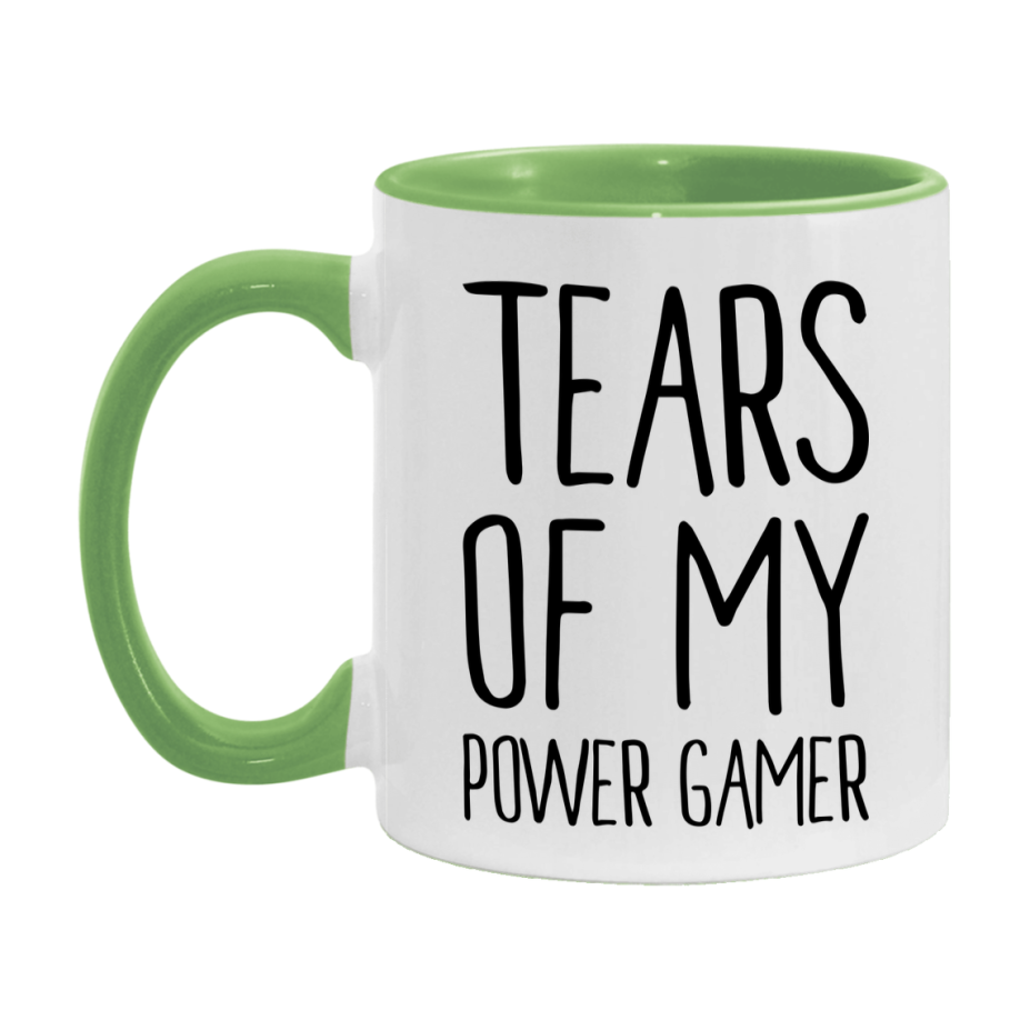 Dnd Dragon Masters Mug, Tears Of My Power Gamer Coffee Mug, Rpg Gift