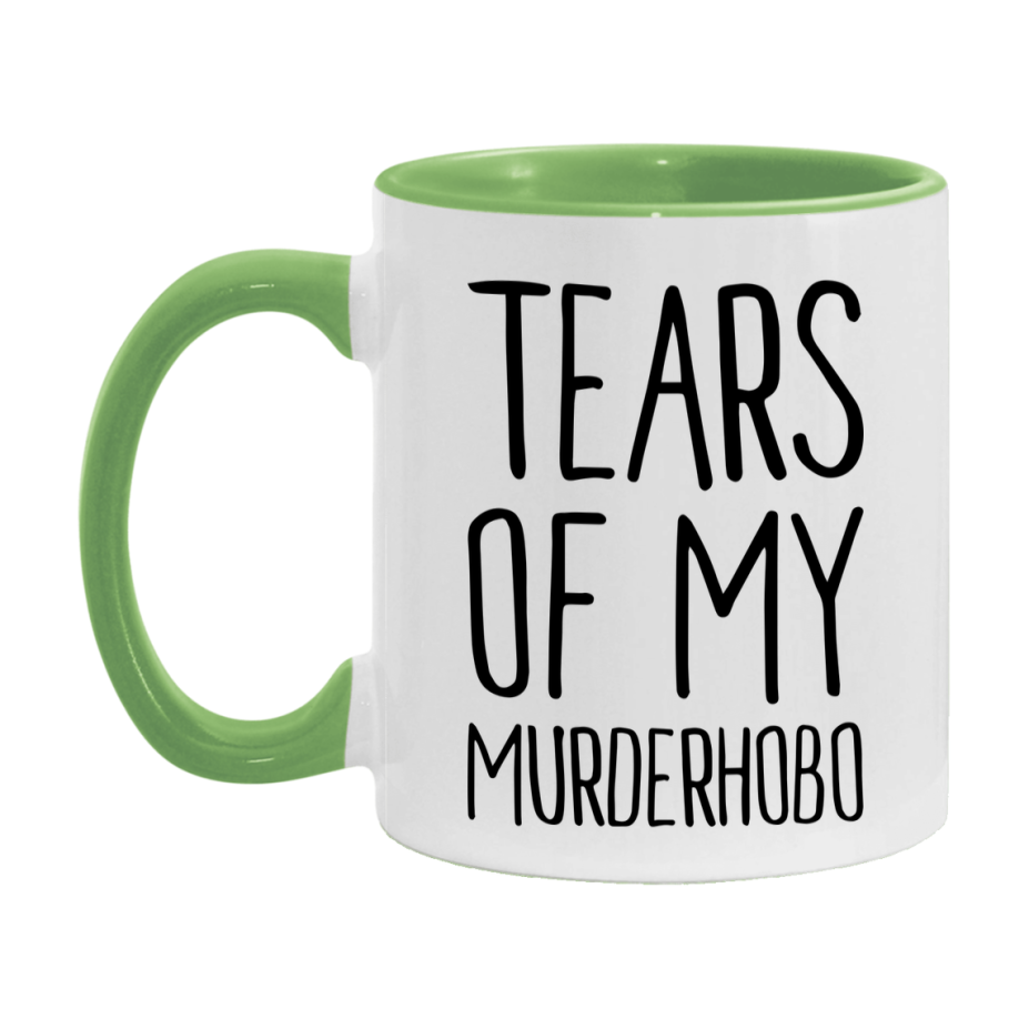 Dnd Dragon Masters Mug, Tears Of My Murderhobo Coffee Mug, Rpg Gift