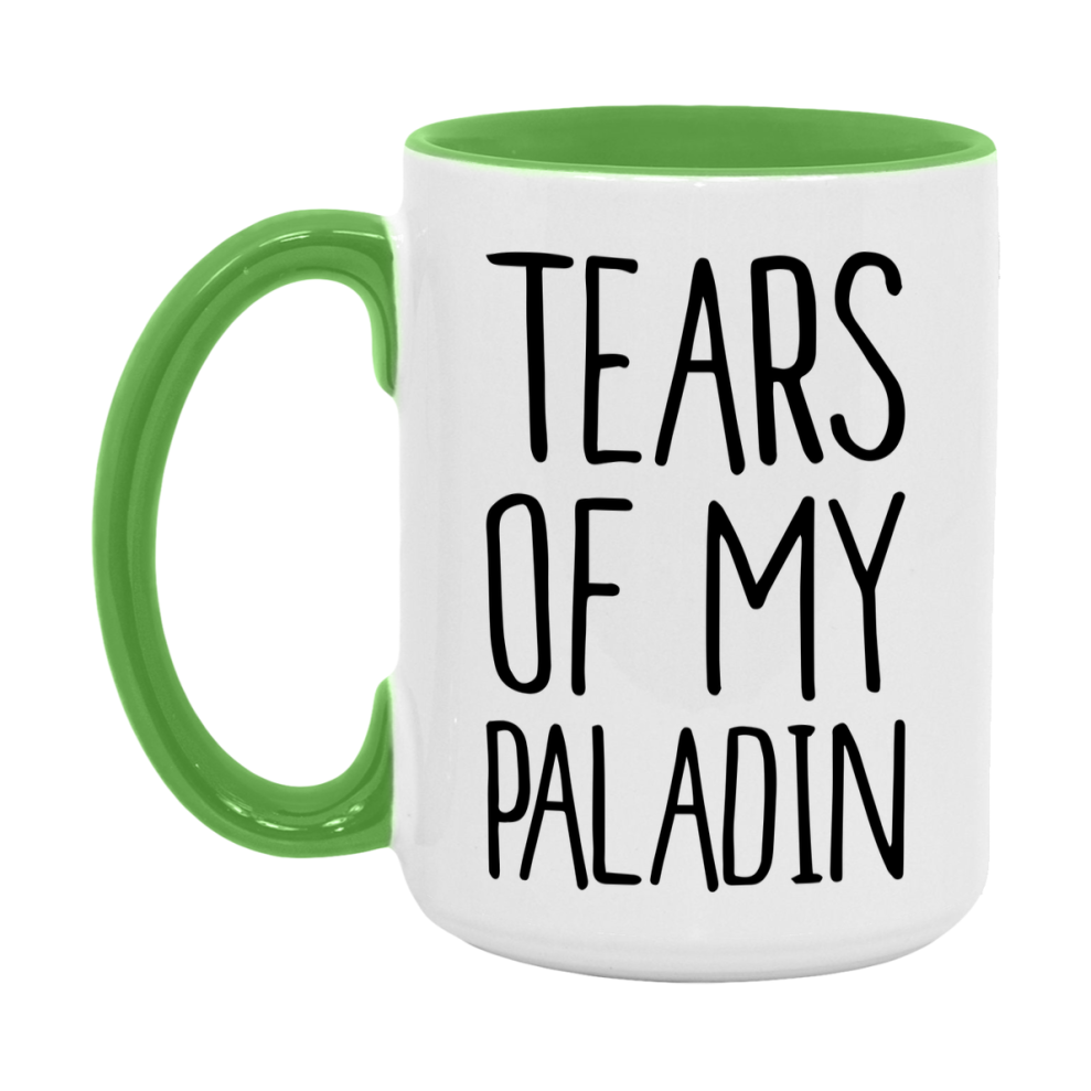 Dnd Dragon Masters Mug, Tears Of My Paladin Coffee Mug, Rpg Gift