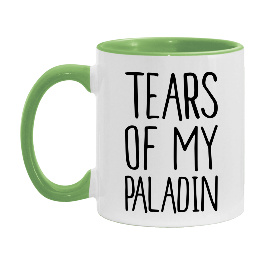 Dnd Dragon Masters Mug, Tears Of My Paladin Coffee Mug, Rpg Gift