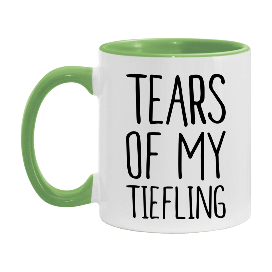 Dnd Dragon Masters Mug, Tears Of My Tiefling Coffee Mug, Rpg Gift