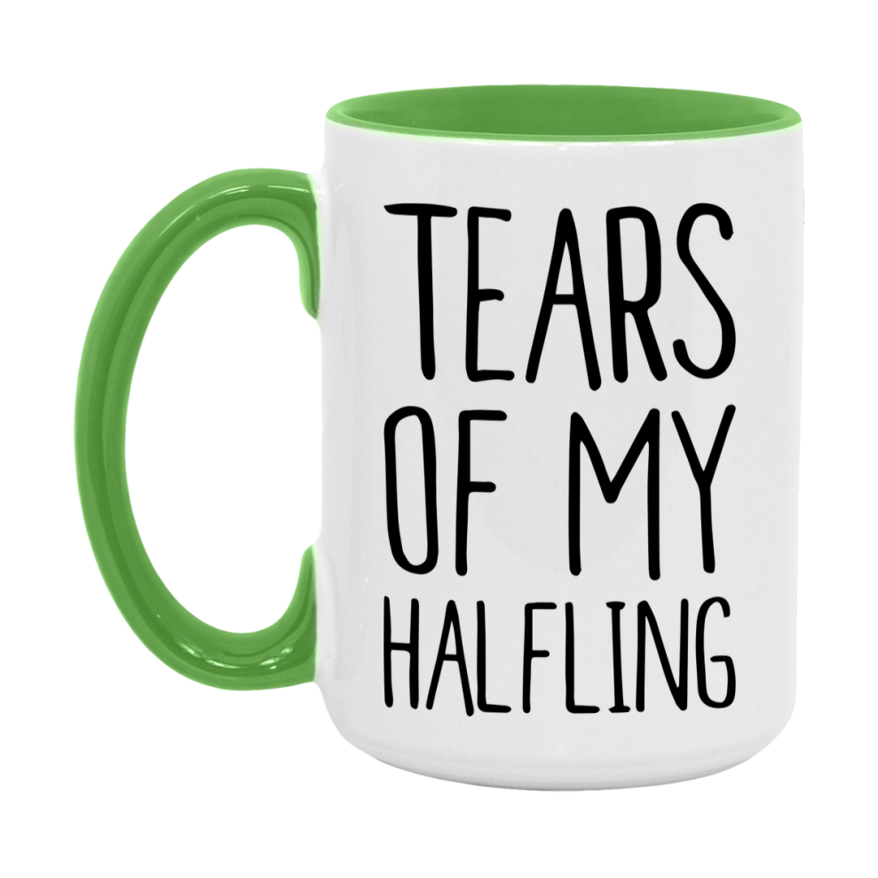 Dnd Dragon Masters Mug, Tears Of My Halfling Coffee Mug, Rpg Gift