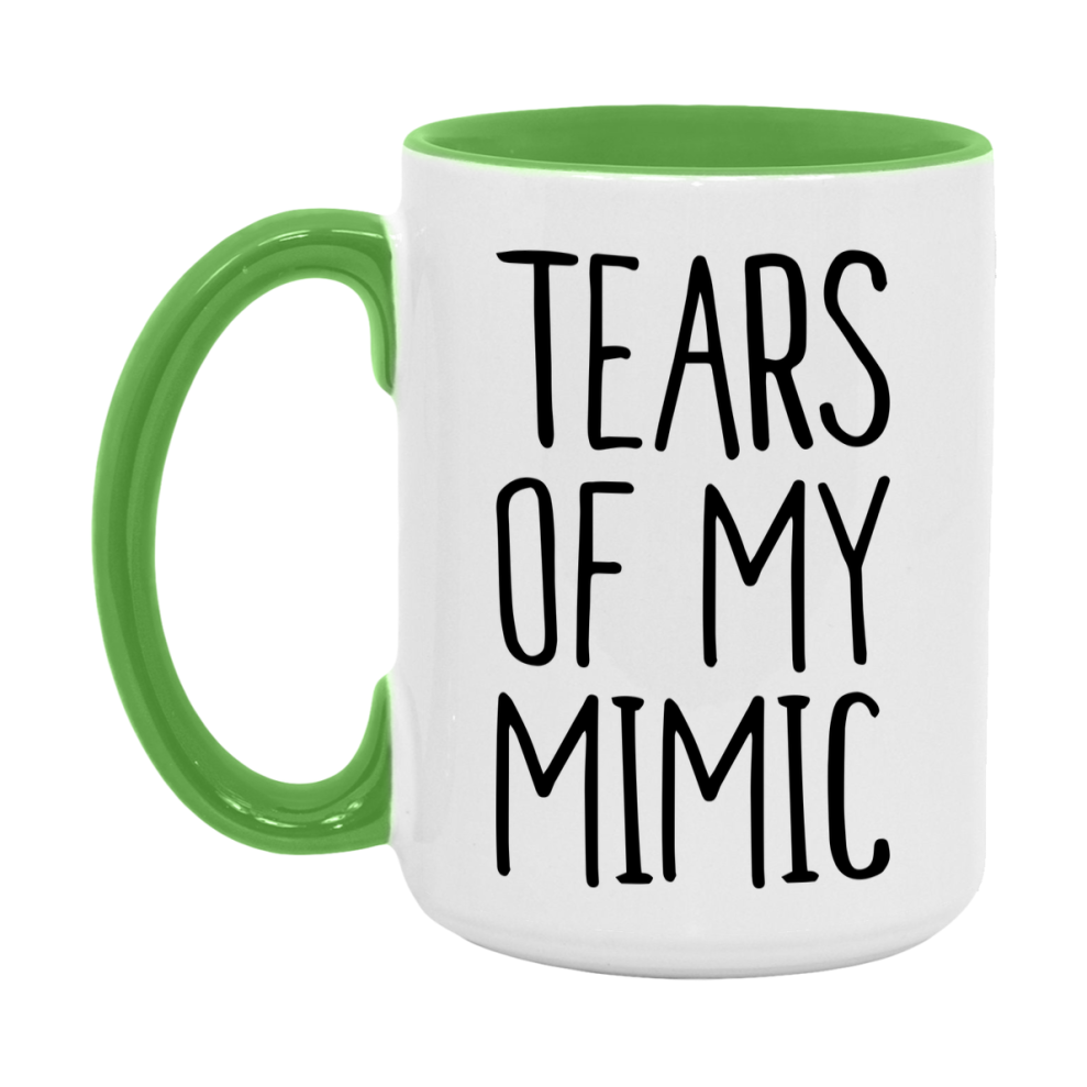 Dnd Dragon Masters Mug, Tears Of My Mimic Coffee Mug, Rpg Gift