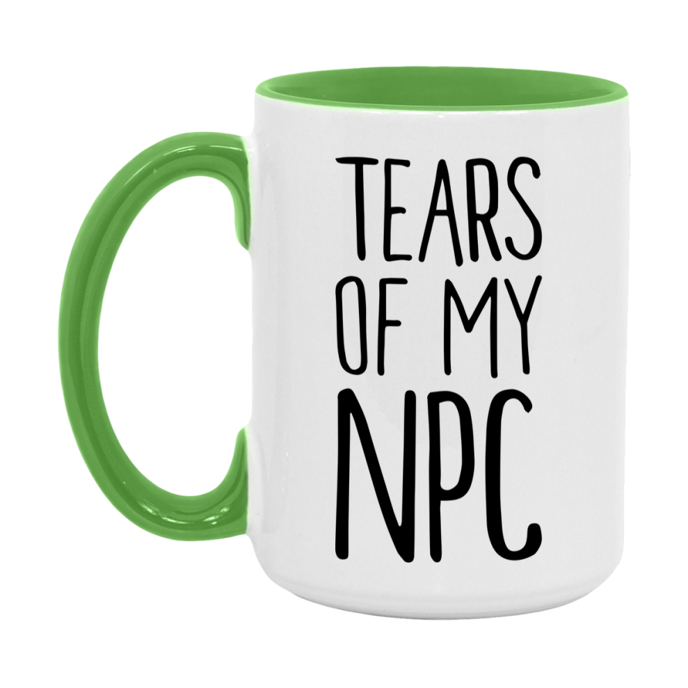 Dnd Dragon Masters Mug, Tears Of My Npc Coffee Mug, Rpg Gift