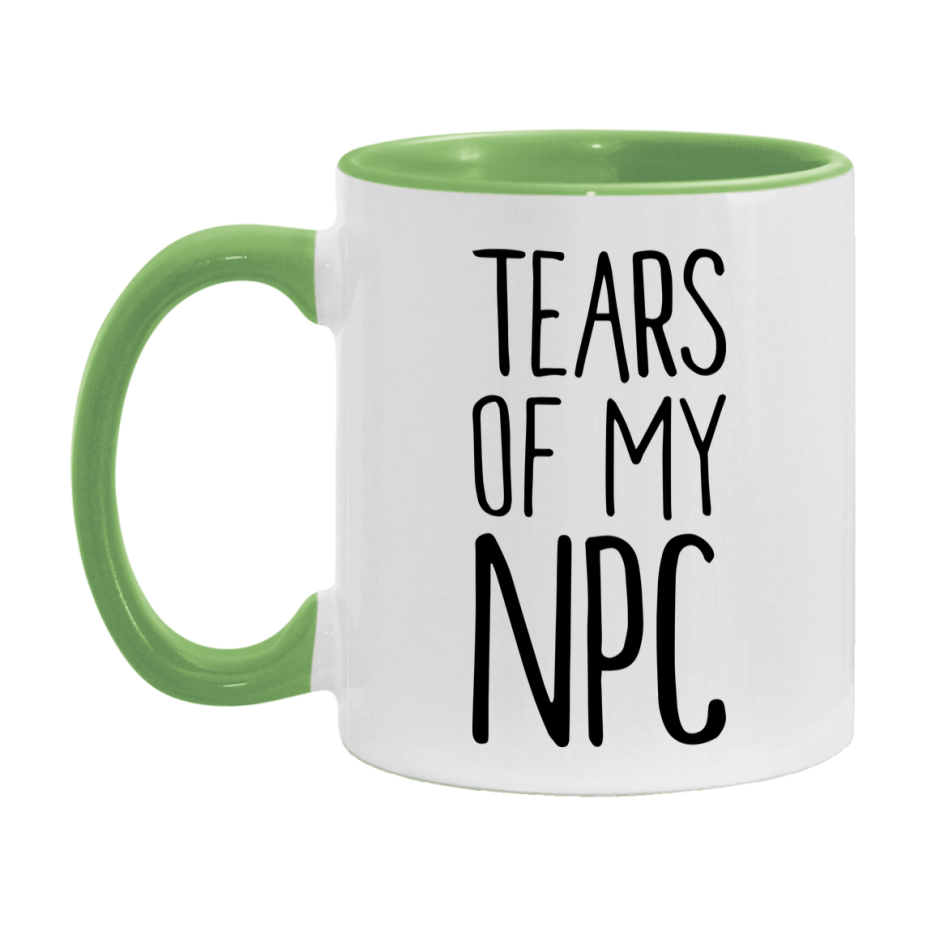 Dnd Dragon Masters Mug, Tears Of My Npc Coffee Mug, Rpg Gift