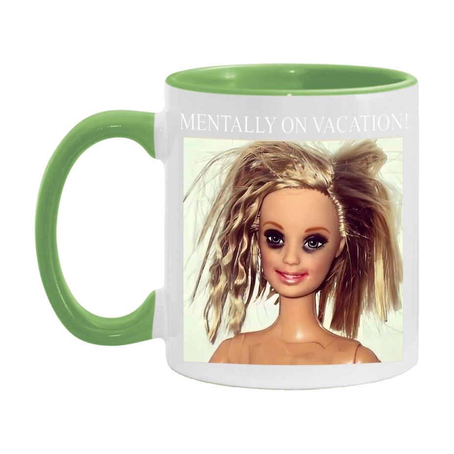Disgusted Doll Face Mug, Funny Doll Face Meme Coffee Cup
