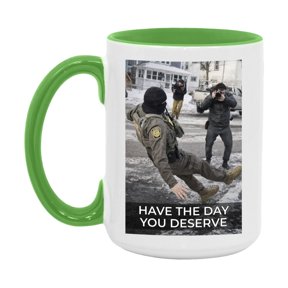 Viral Anti Ice Meme Mug, Pro Immigration Social Justice Coffee Mug