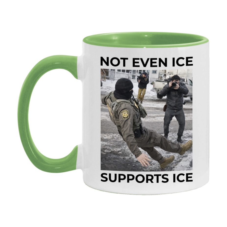 Viral Anti Ice Meme Mug, Pro Immigration Social Justice Coffee Mug