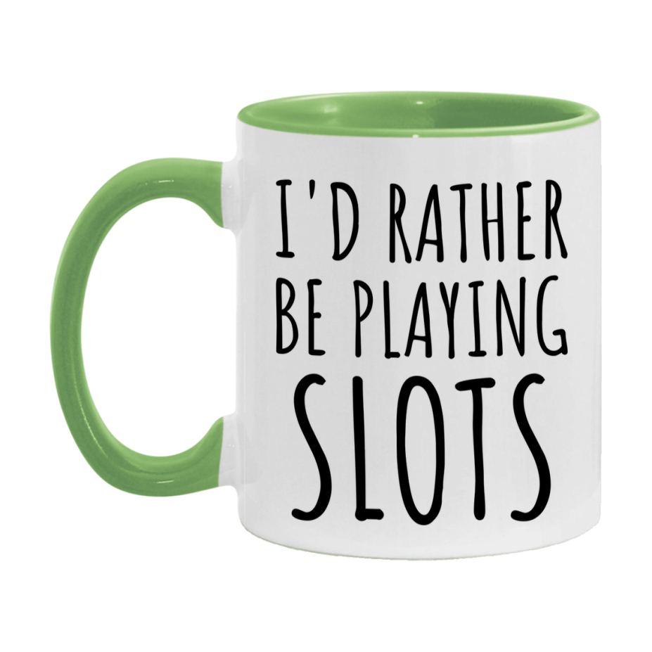 Casino Mug For Slots Players, Funny Slots Coffee Mug, 11Oz Or 15Oz Novelty Mug