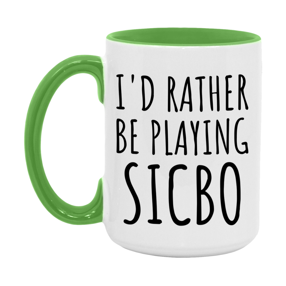 Casino Mug For Sicbo Players, Funny Sicbo Coffee Mug, 11Oz Or 15Oz Novelty Mug