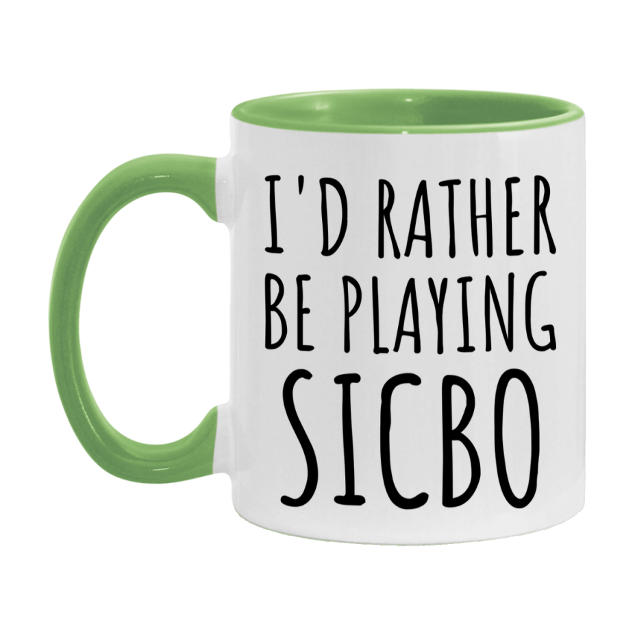 Casino Mug For Sicbo Players, Funny Sicbo Coffee Mug, 11Oz Or 15Oz Novelty Mug