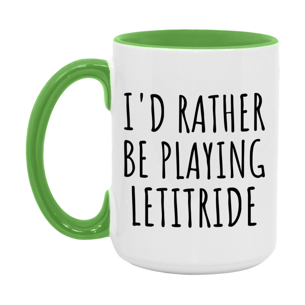 Casino Mug For Letitride Players, Funny Letitride Coffee Mug, 11Oz Or 15Oz Novelty Mug