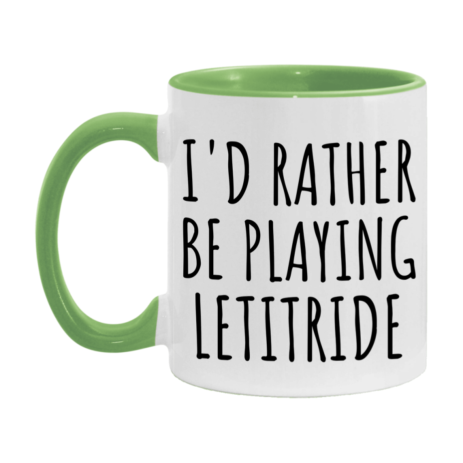 Casino Mug For Letitride Players, Funny Letitride Coffee Mug, 11Oz Or 15Oz Novelty Mug