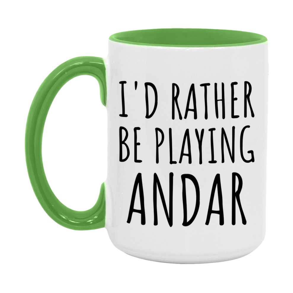 Casino Mug For Andar Players, Funny Andar Coffee Mug, 11Oz Or 15Oz Novelty Mug